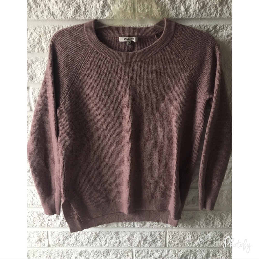 Madewell Waffle Knit pullover